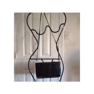 Whiting and Davis Vintage Black purse